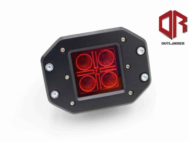 Projecteur orange LED 12v