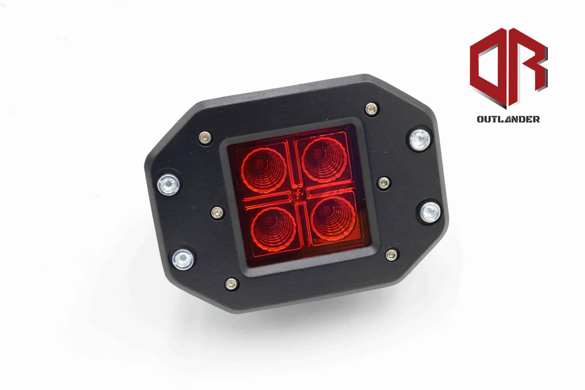 Projecteur orange LED 12v