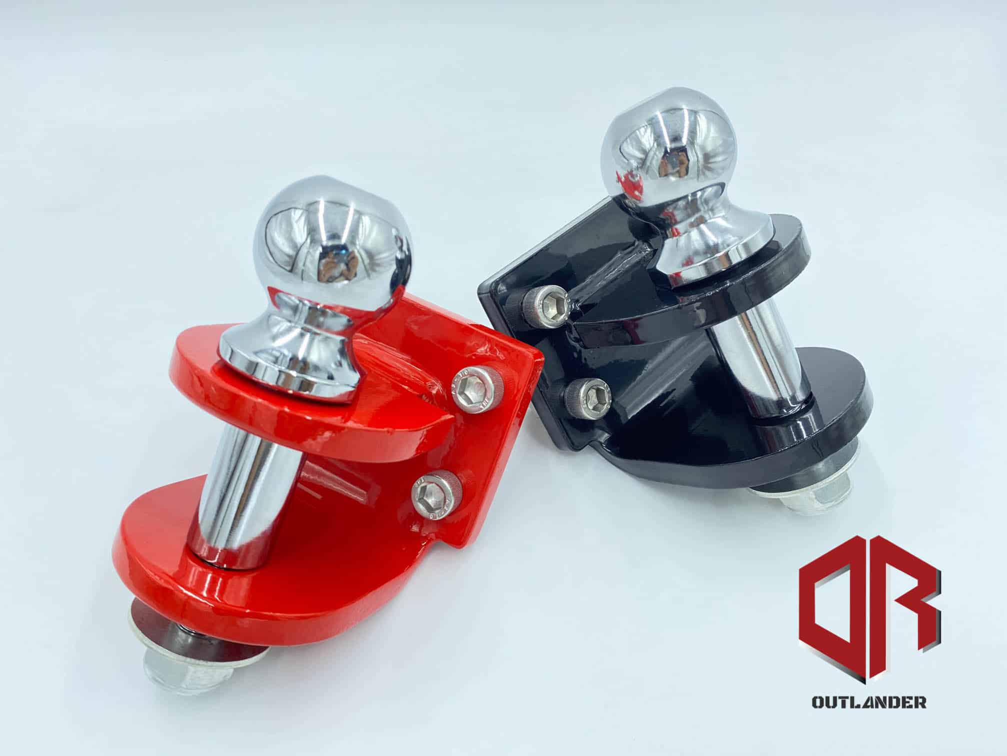 Attelage de remorque (rouge/noir) – Image 2