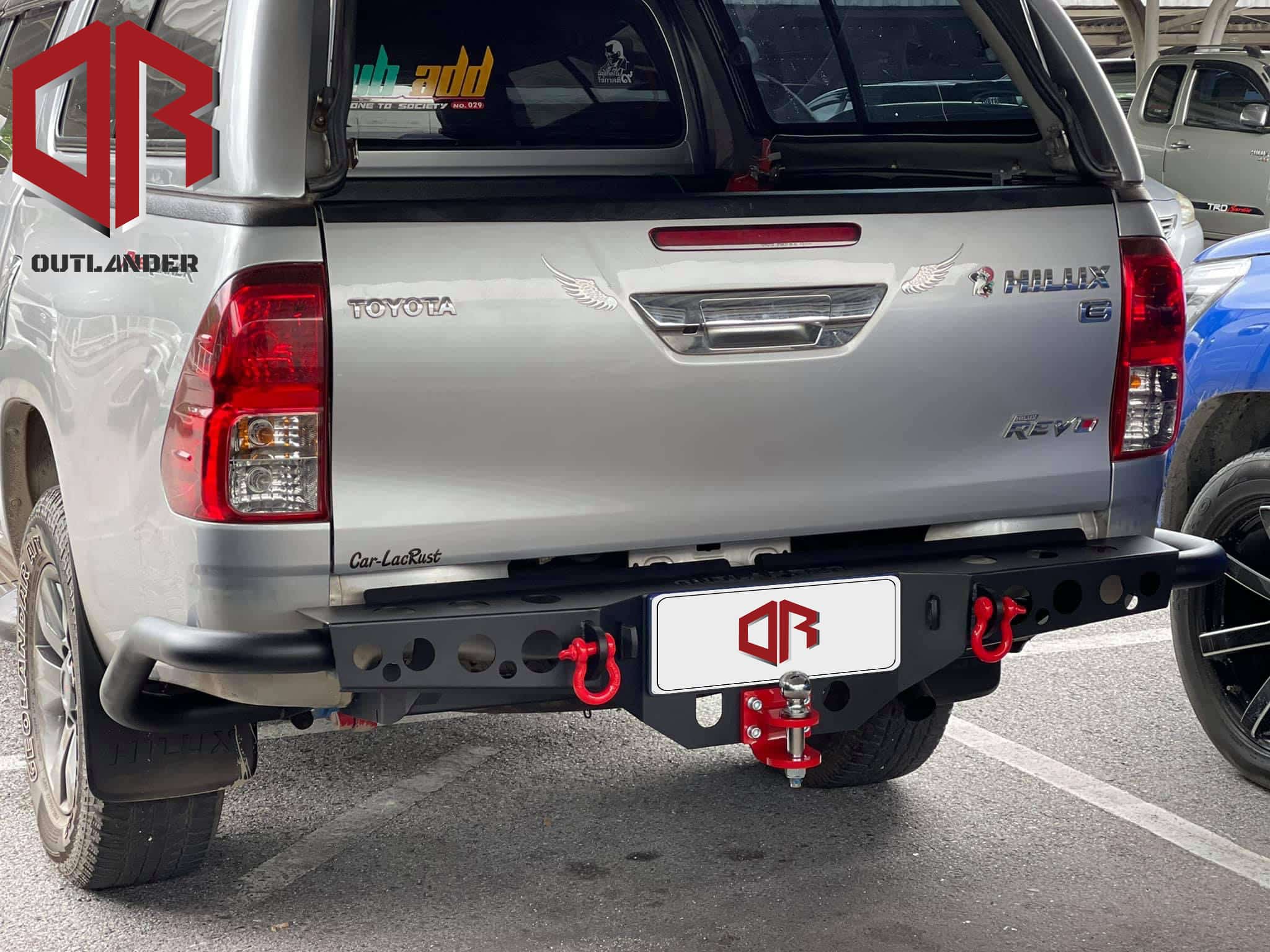 Attelage de remorque (rouge/noir) – Image 9