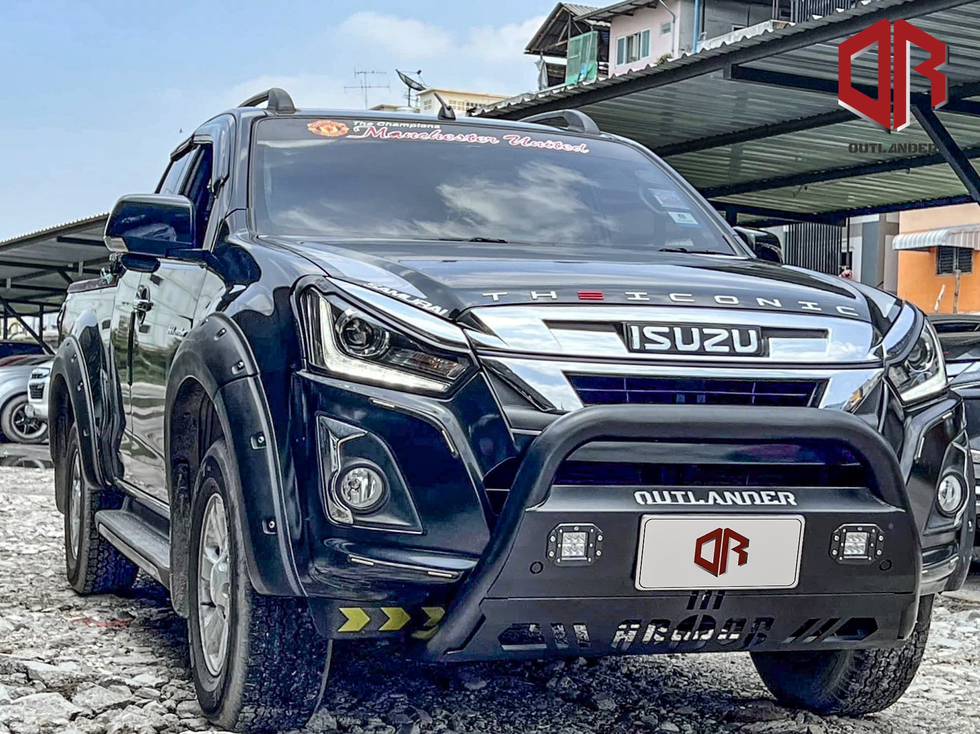 Isuzu All New2016 with Armor Front bumper (LED Edition)