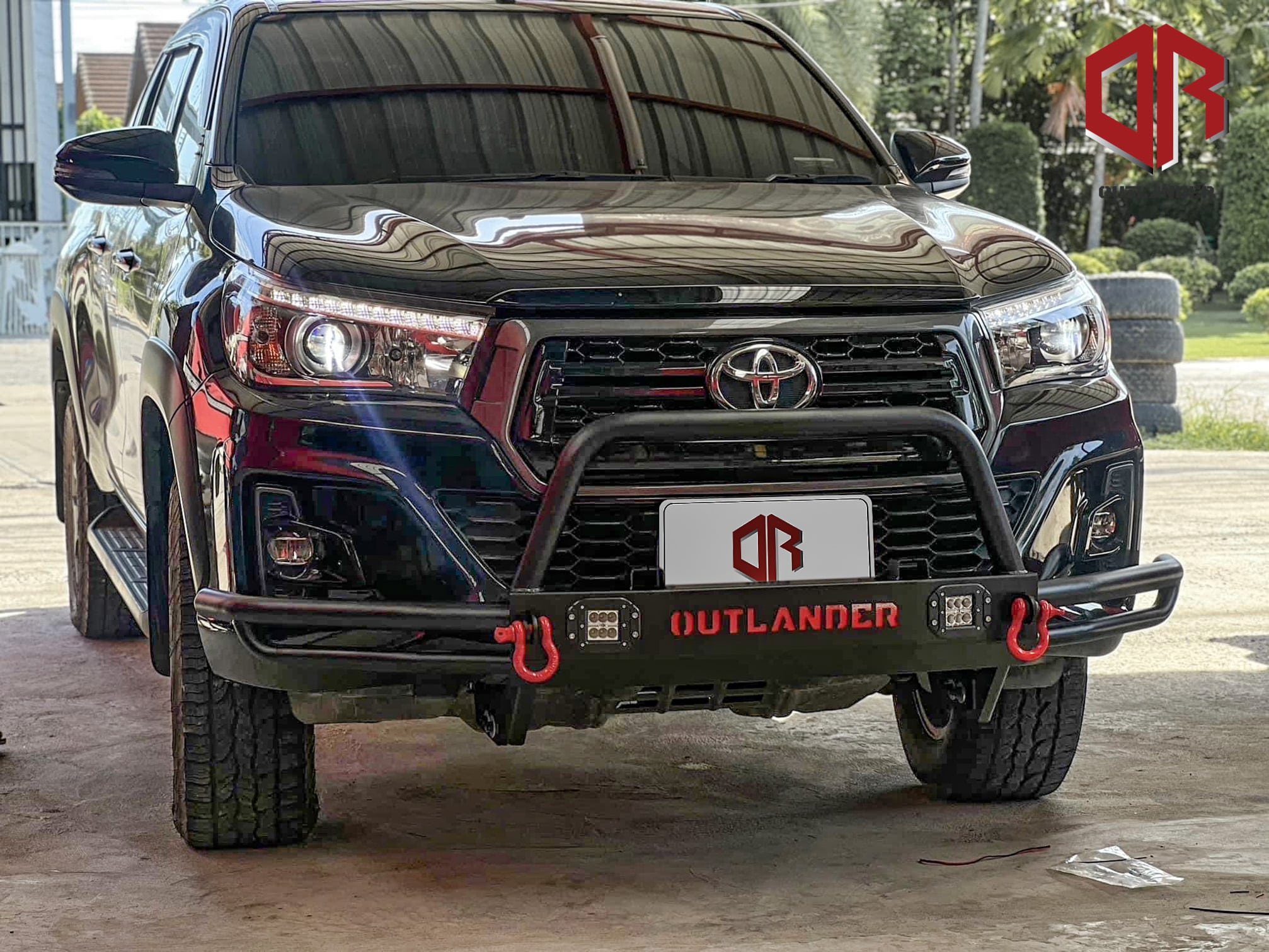 Toyota Hilux Revo with Rocky Front bumper