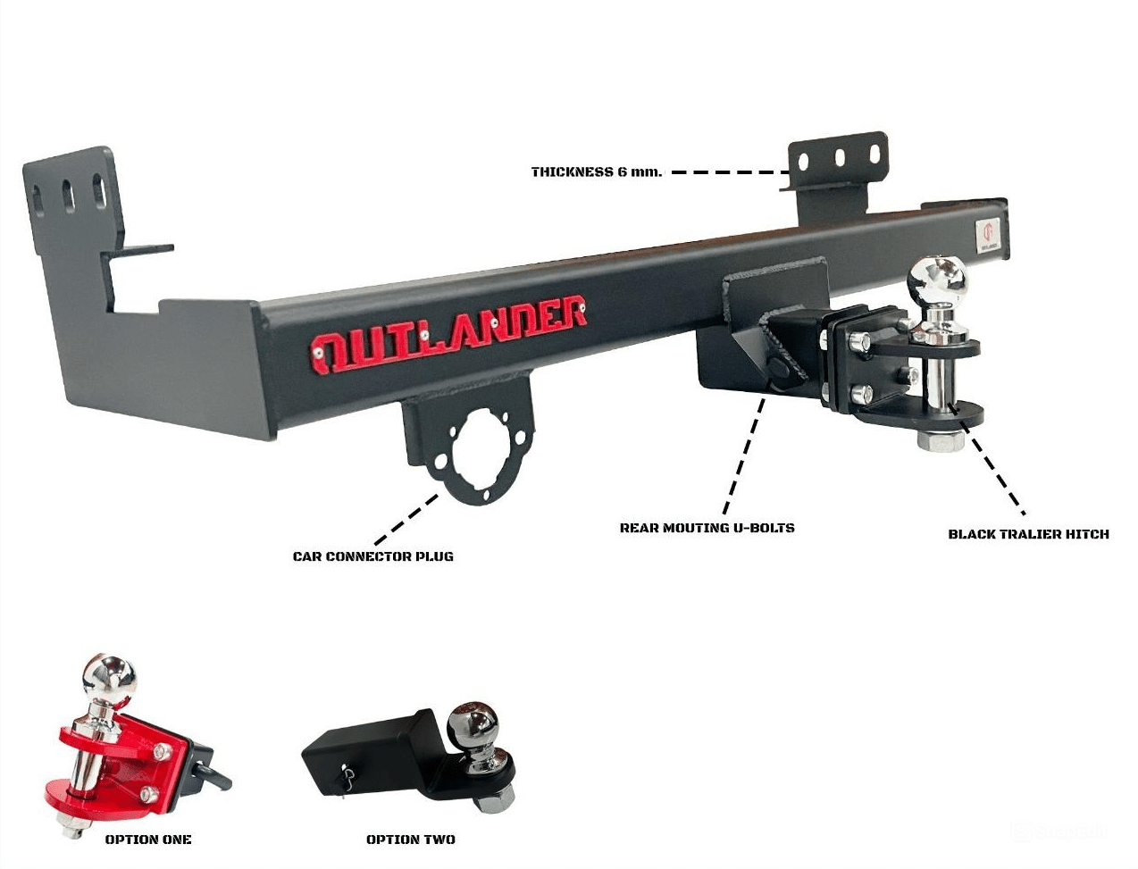 Barre de remorque OUTLANDER4x4 – Image 2
