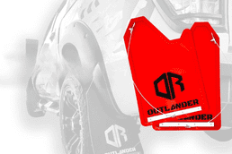 Bavettes OUTLANDER4x4 rouge