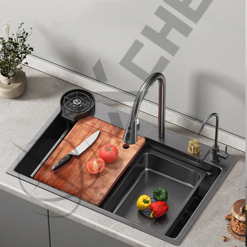 Évier en acier inoxydable Nano – Image 3