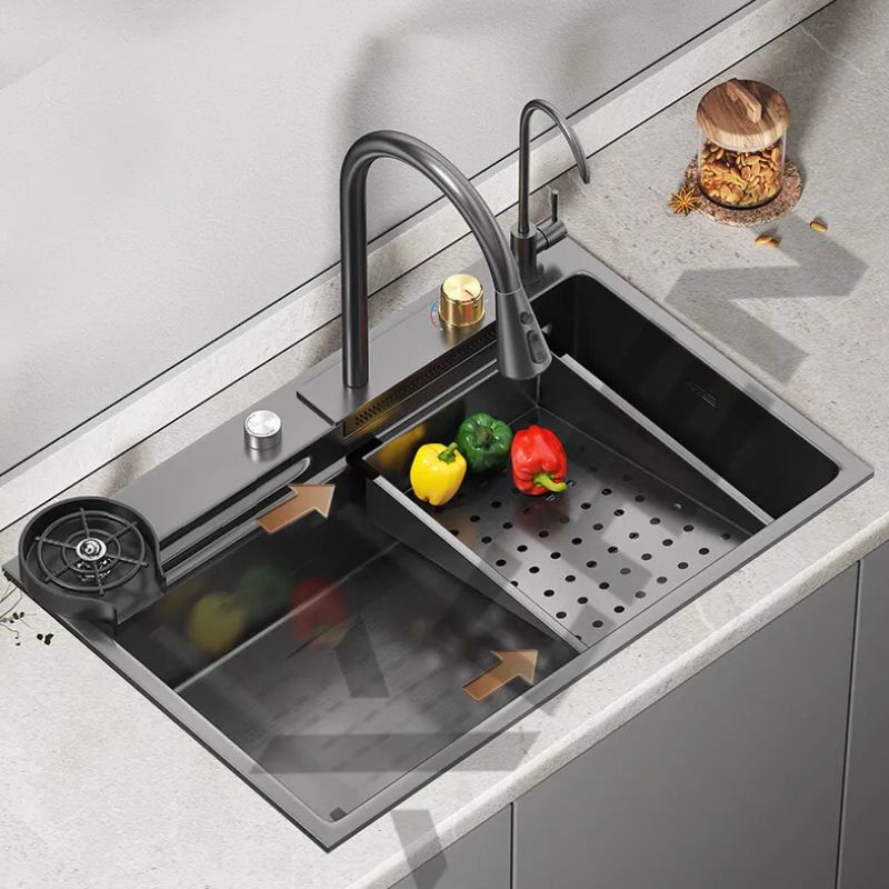 Évier en acier inoxydable Nano